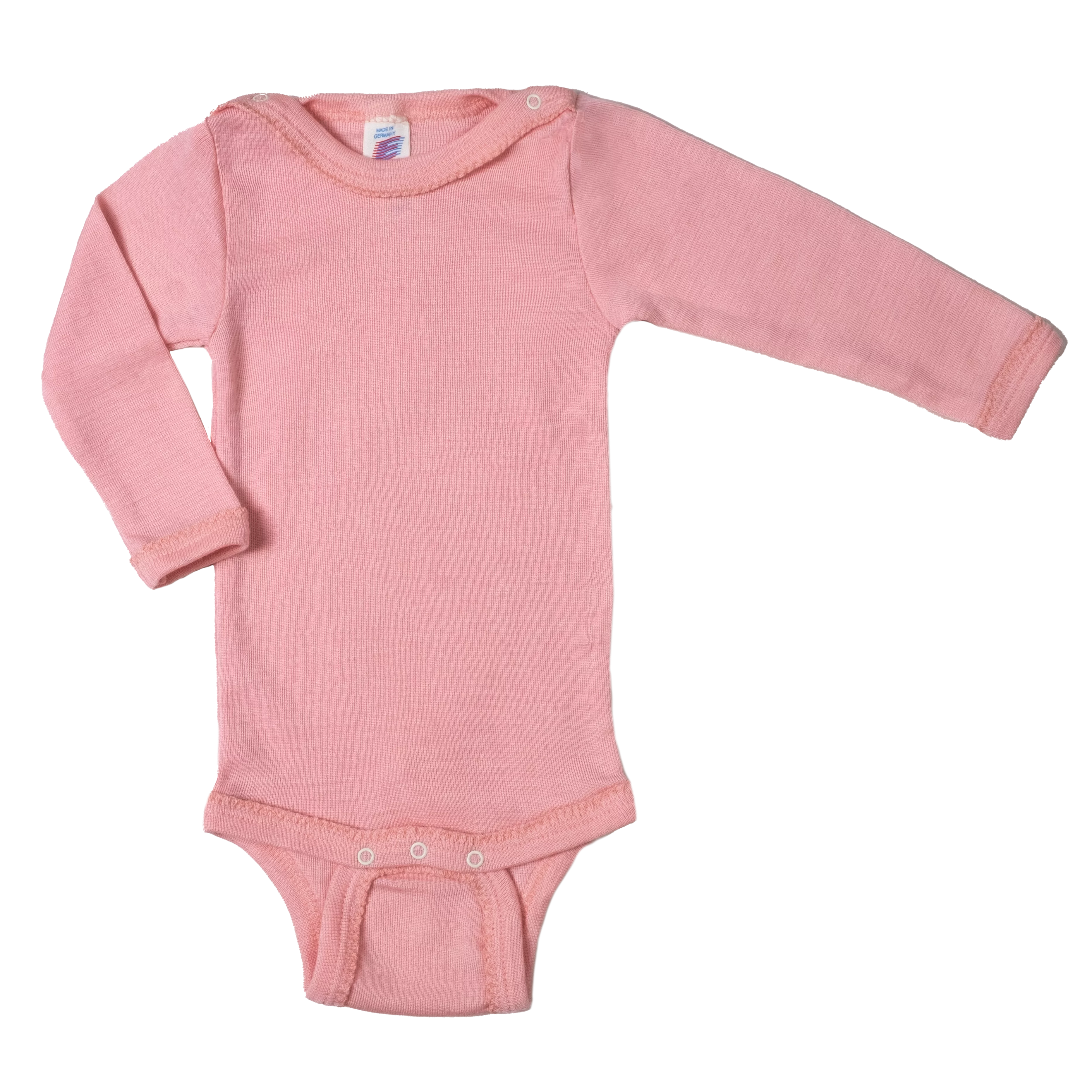 Baby-Body, langarm, mit Crochetta