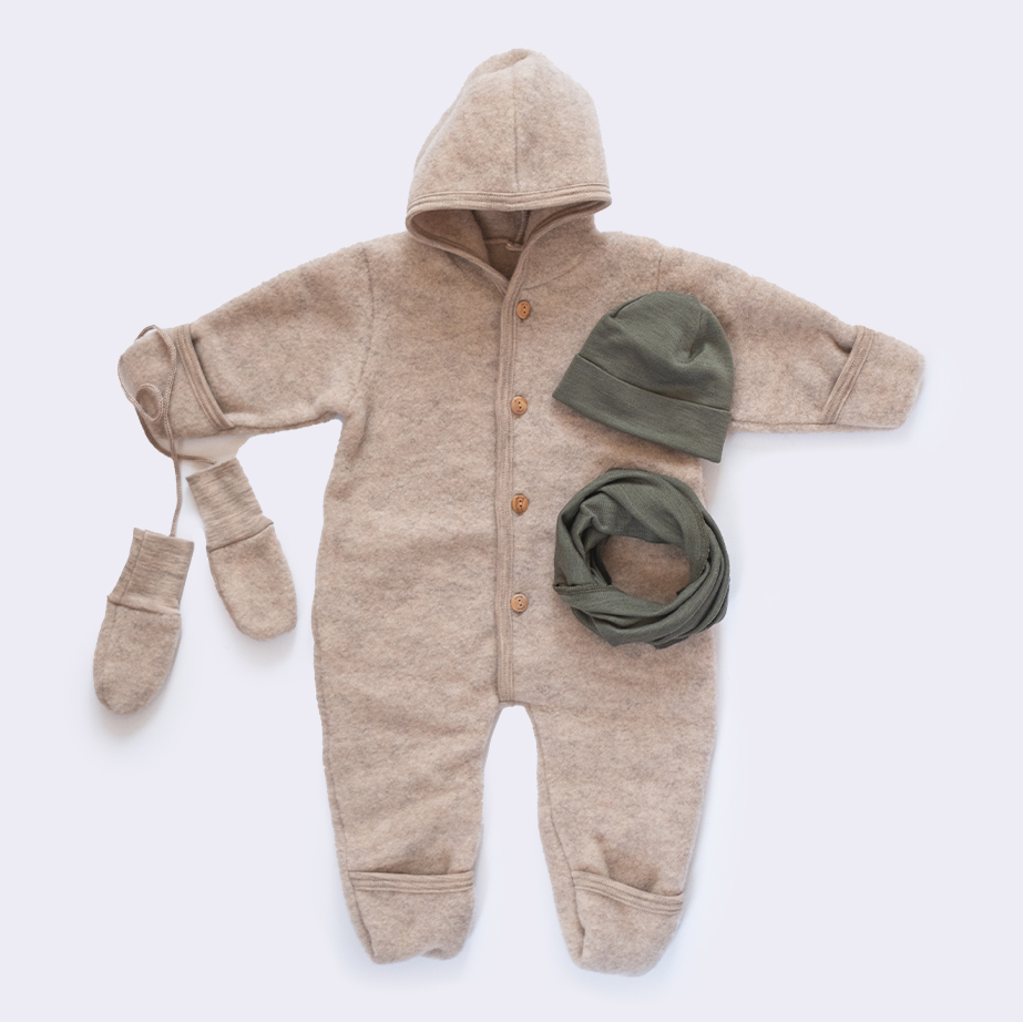 Outerlayer Baby Body aus Bio Merinowolle von Engel Naturkleidung.