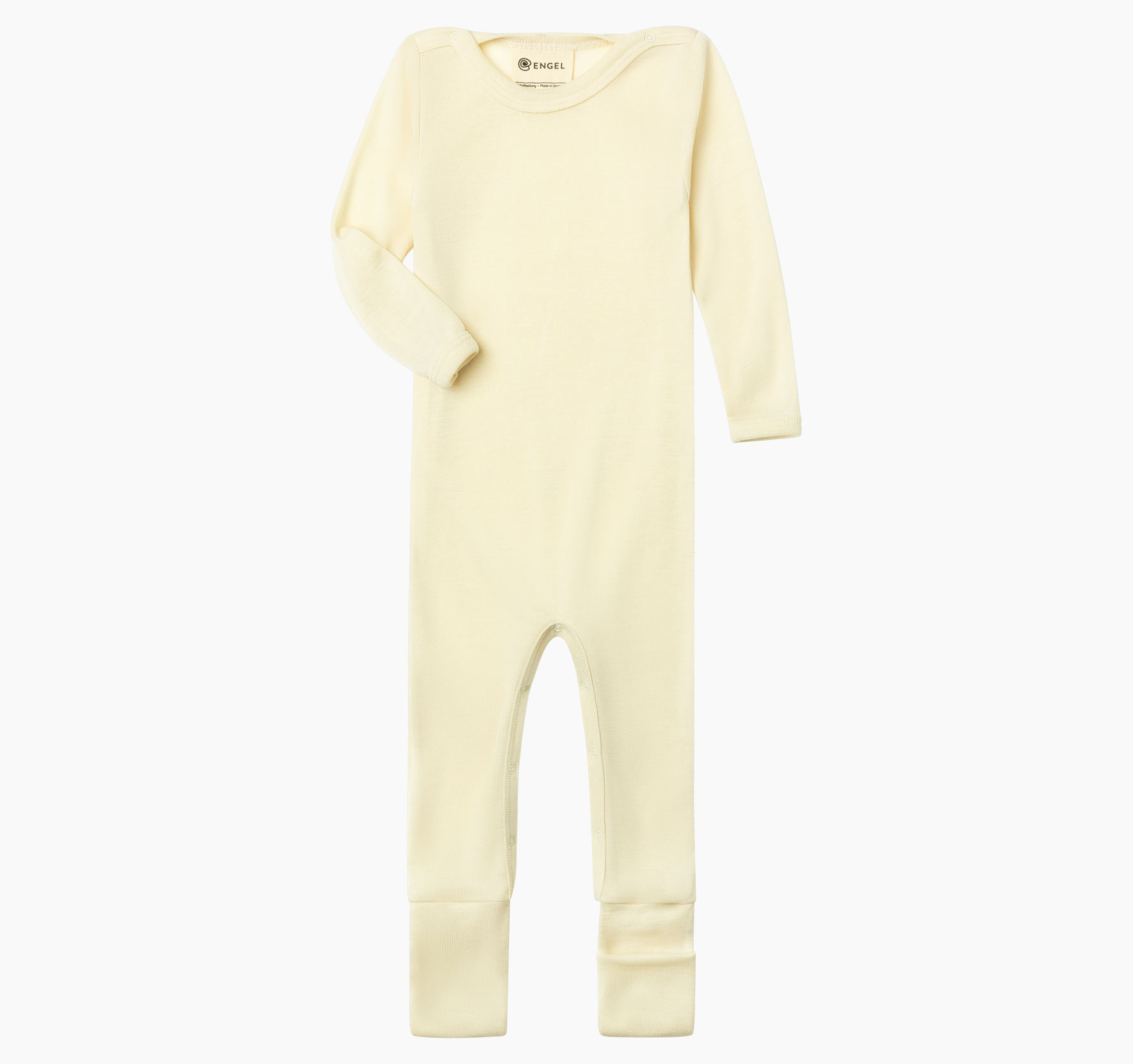 Strampler Baby aus Merinowolle & Seide, GOTS