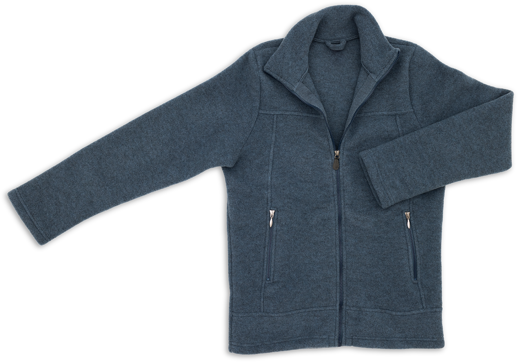 Men's jacket, pockets with zipper, IVN BEST - atlantic mélange - 54/56