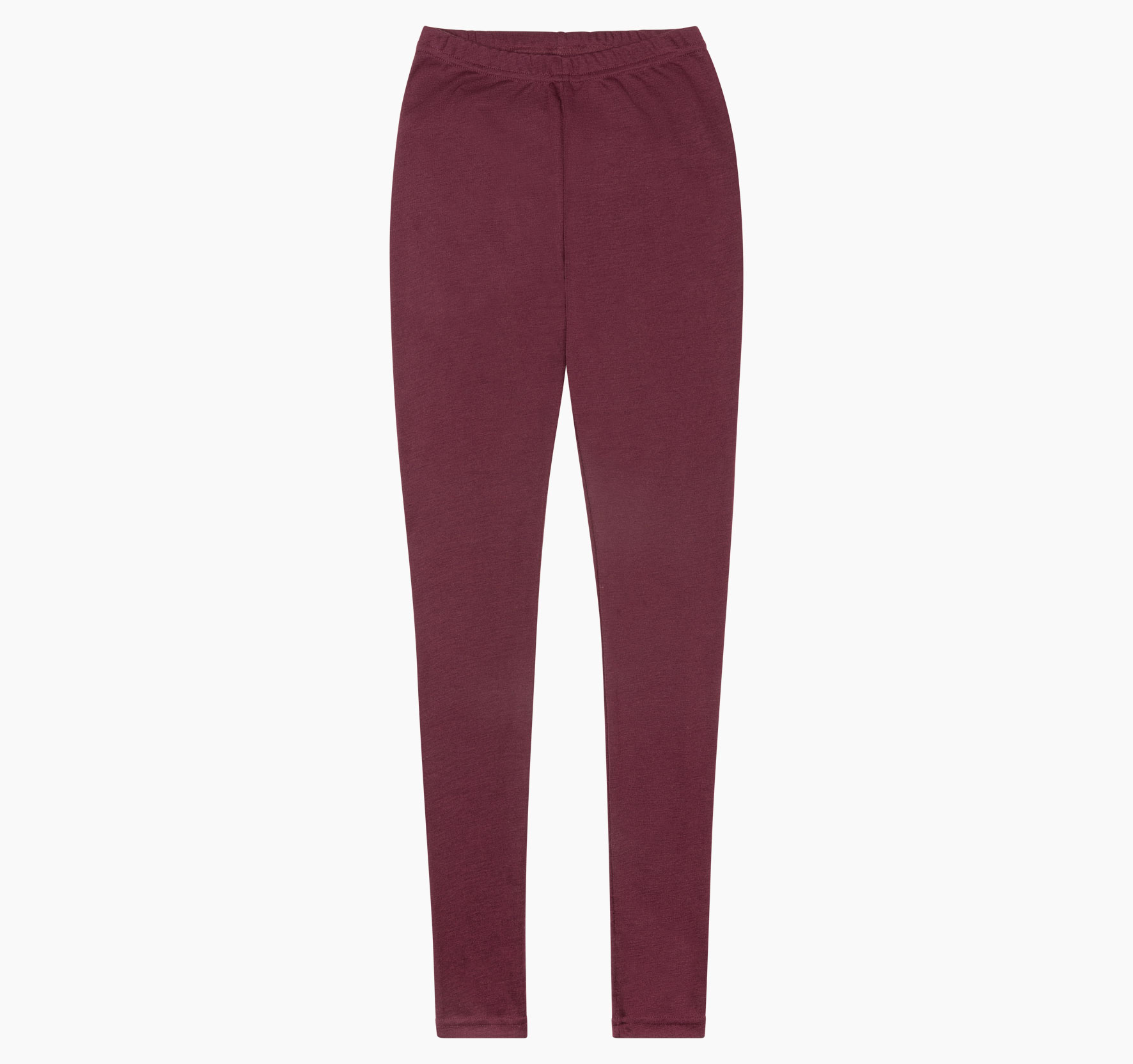 Leggings Damen aus Merinowolle & Seide, GOTS
