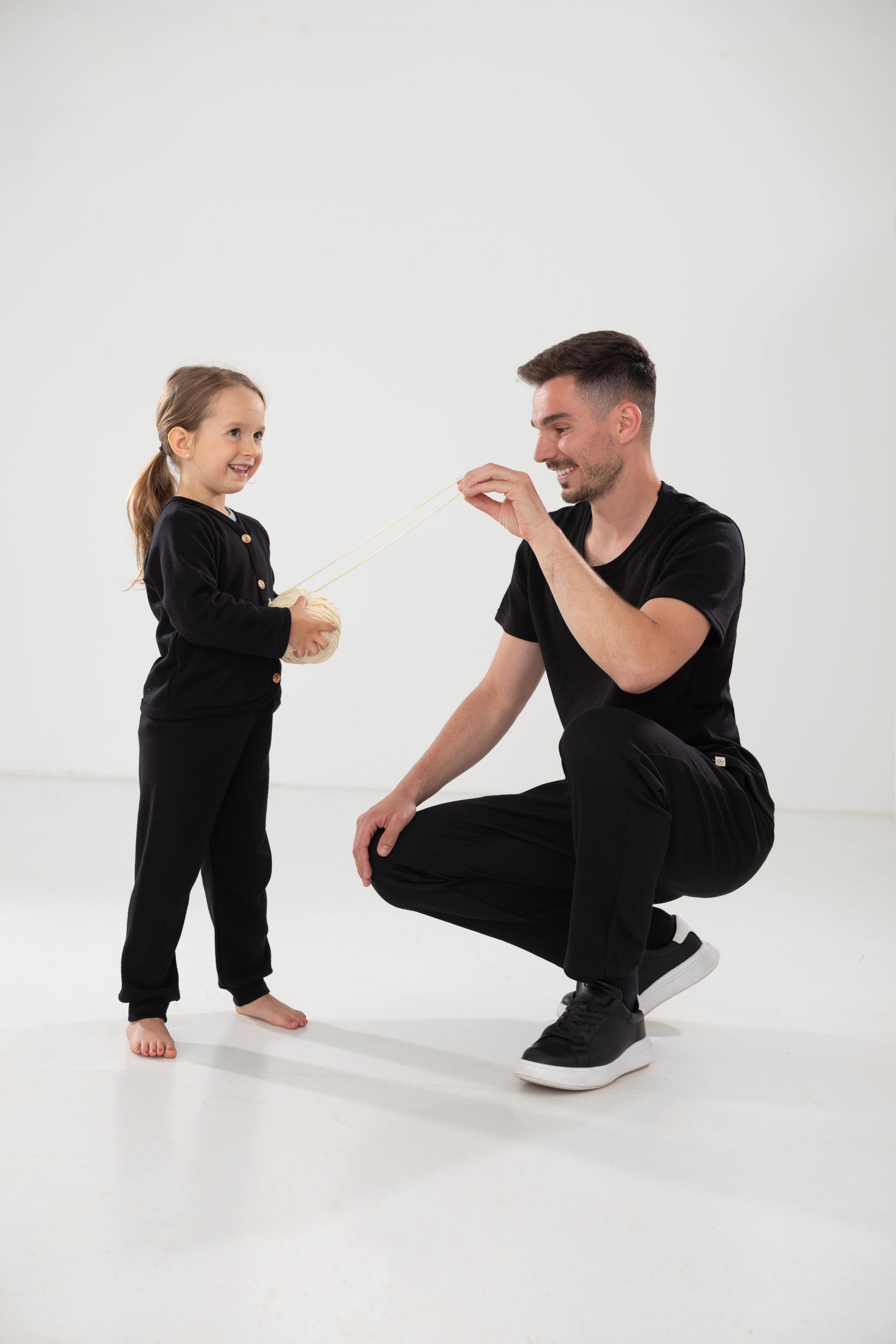 Jogginghose Kinder aus Merinowolle & Seide, GOTS