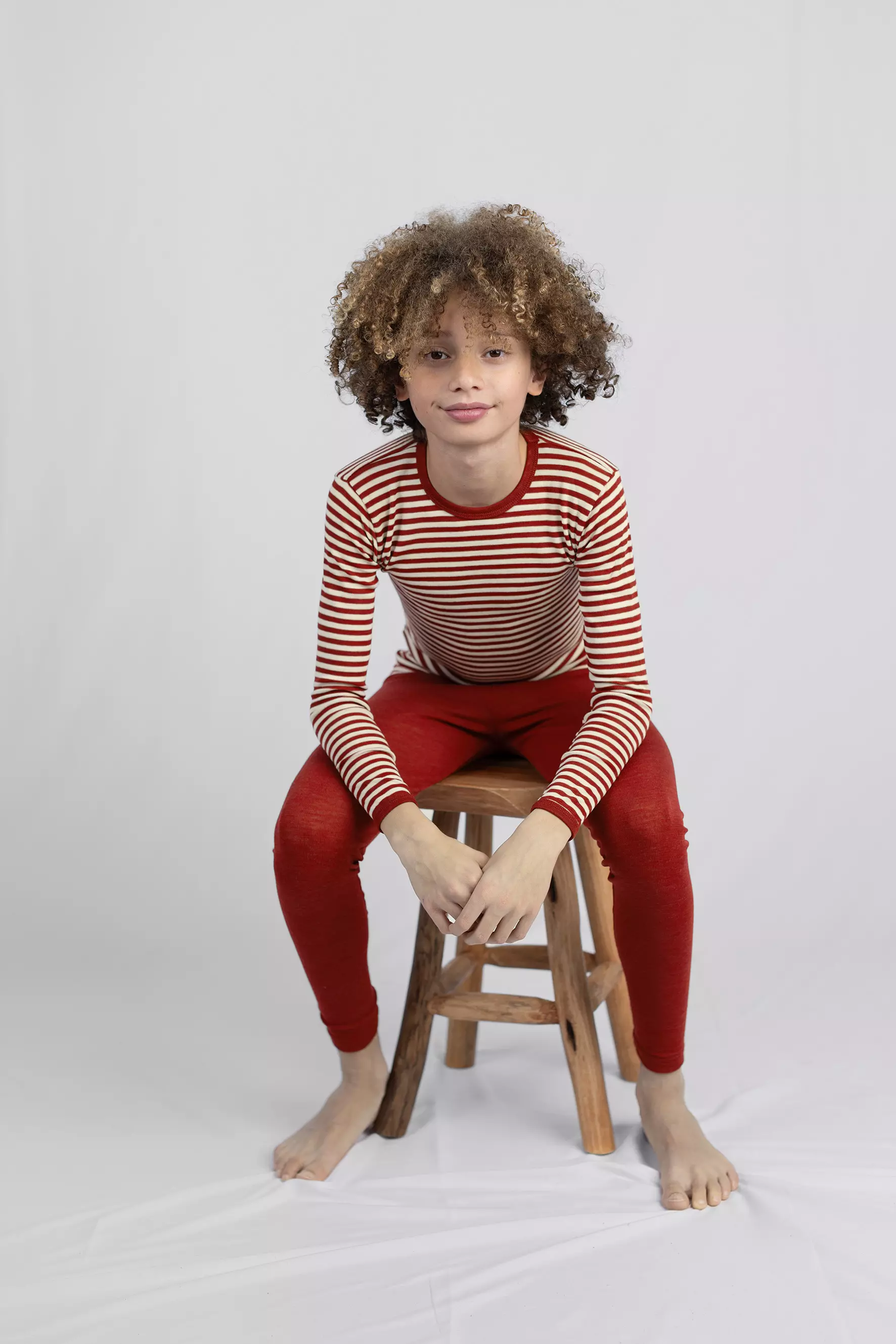 427810 rot melange/natur (9:9)