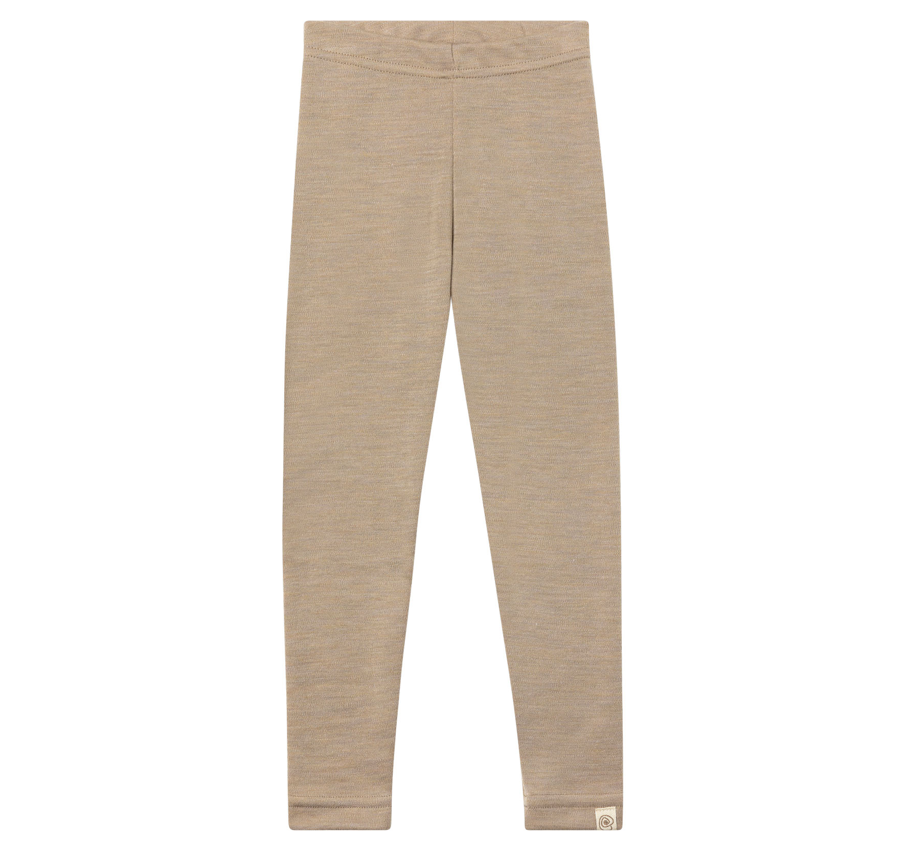 Kids merino wool &amp; silk leggings, GOTS