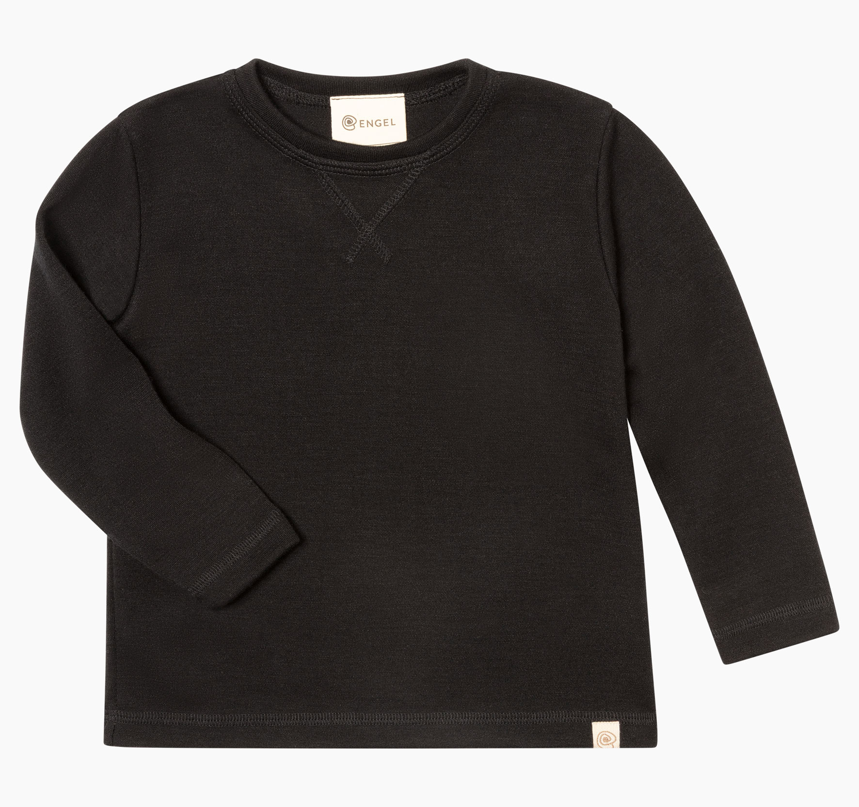 Kinder Sweatshirt aus Merinowolle & Seide, GOTS