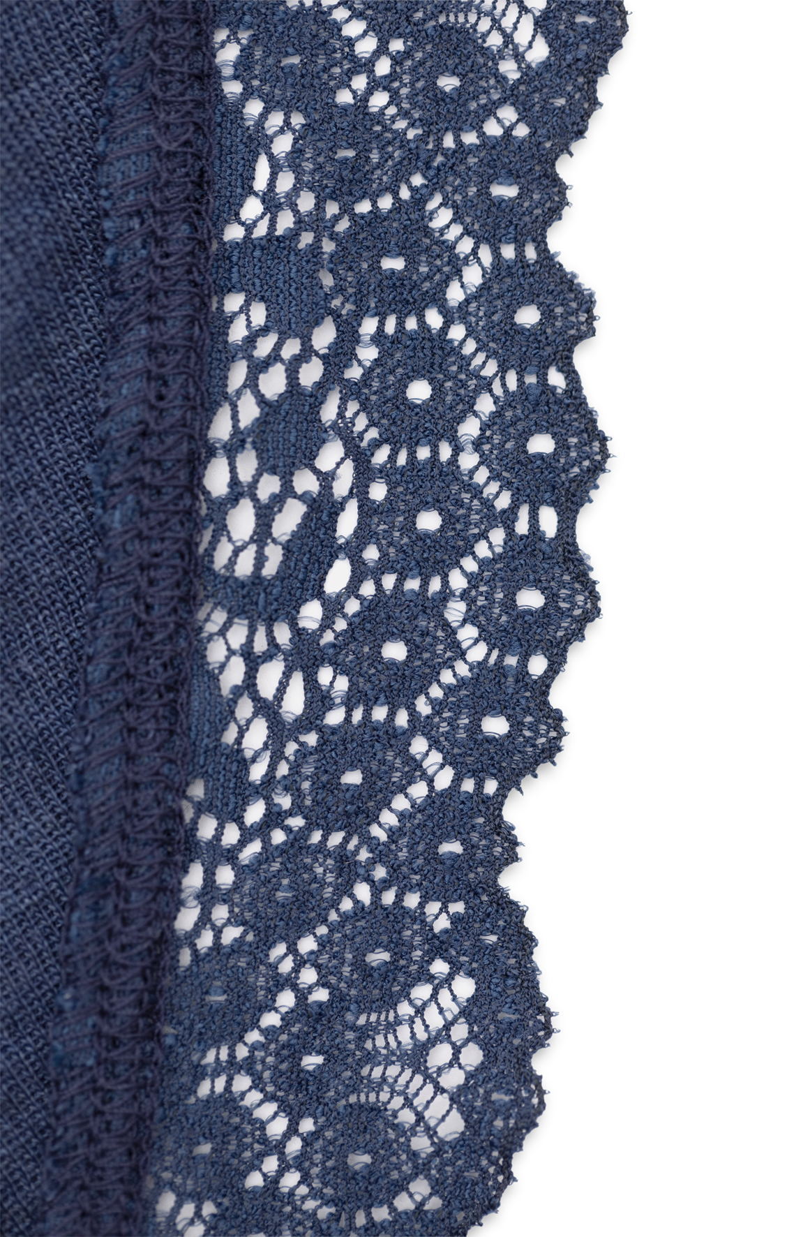 Damen-Pants, kurz, mit Spitze
