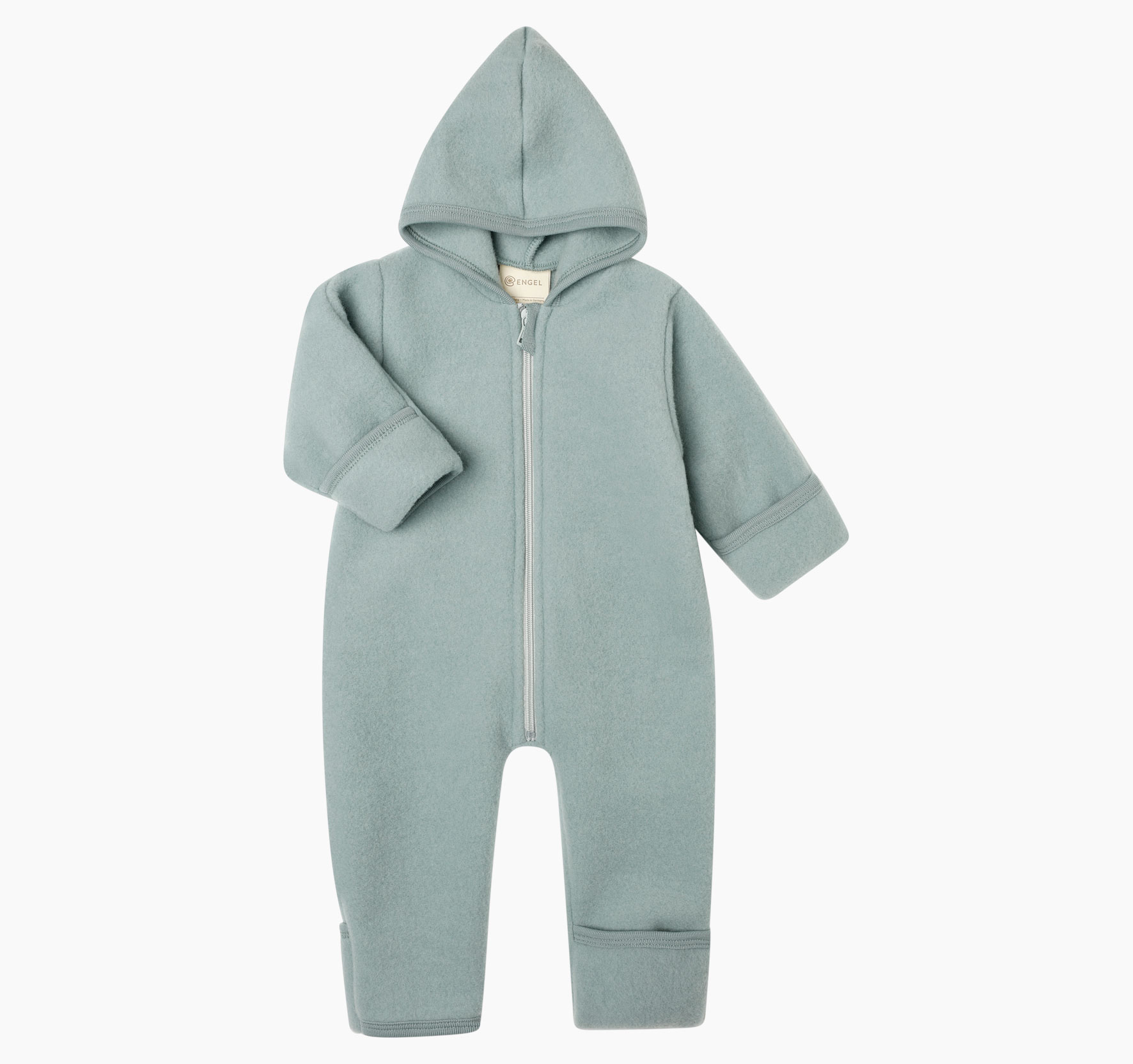 Wollfleece Zip Overall Baby, IVN BEST