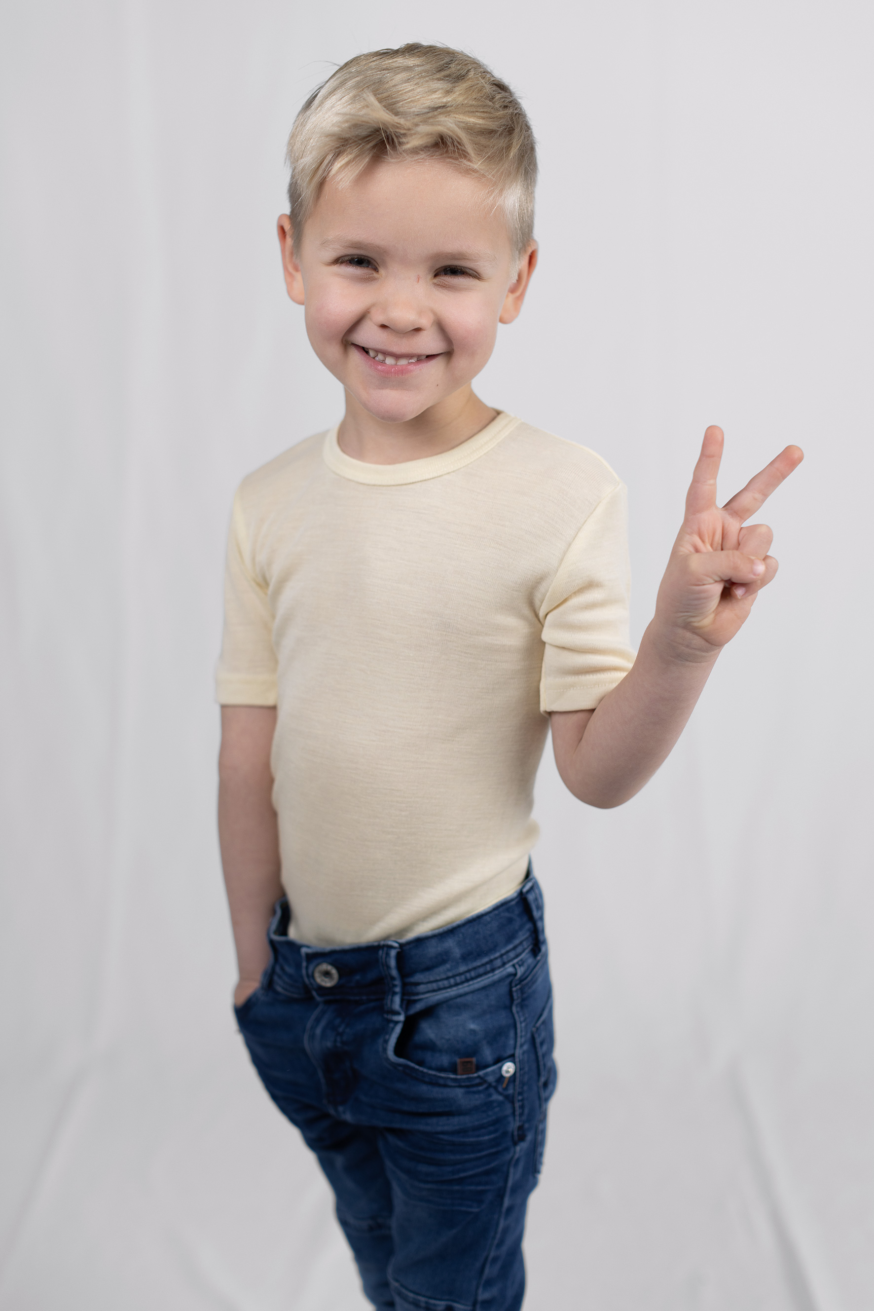 Kinder-Shirt, kurzarm