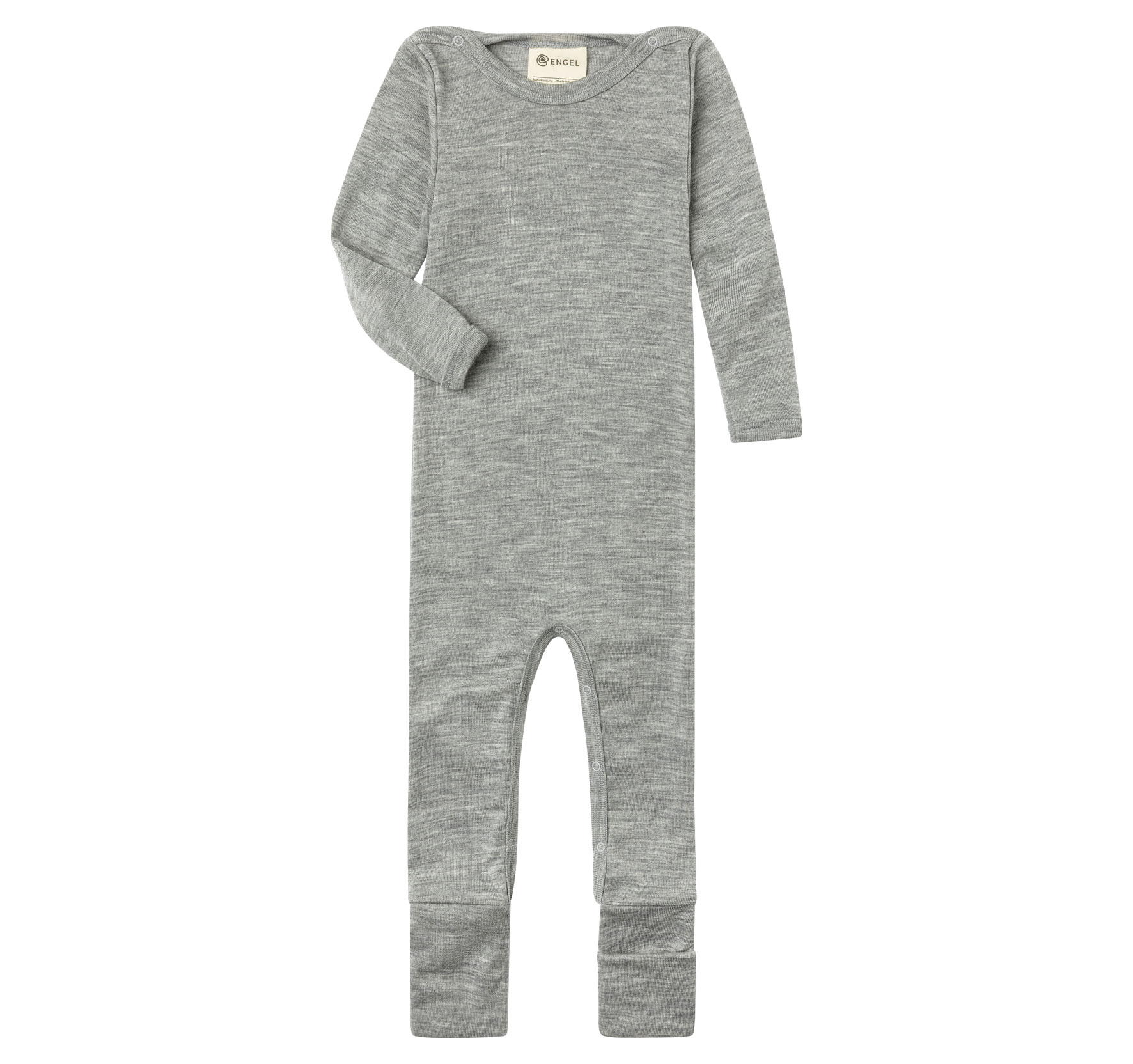 Strampler Baby aus Merinowolle & Seide, GOTS