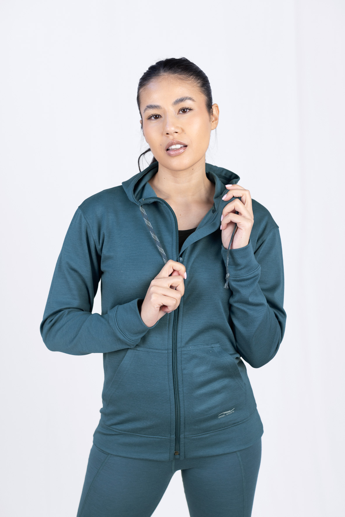 ENGEL SPORTS Kapuzenjacke, GOTS