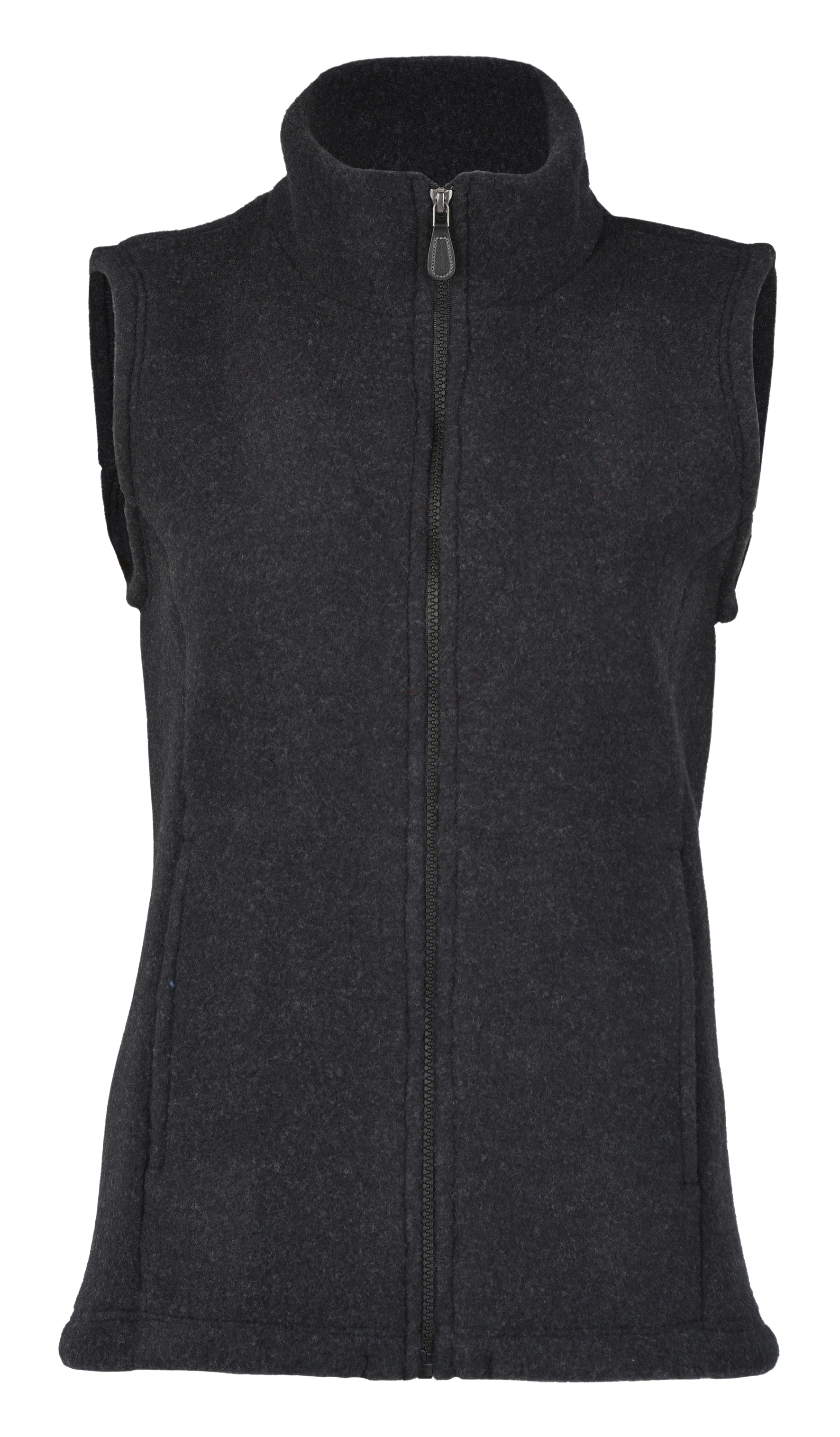 Ladies' waistcoat, waisted, with zipper, with pockets, IVN BEST