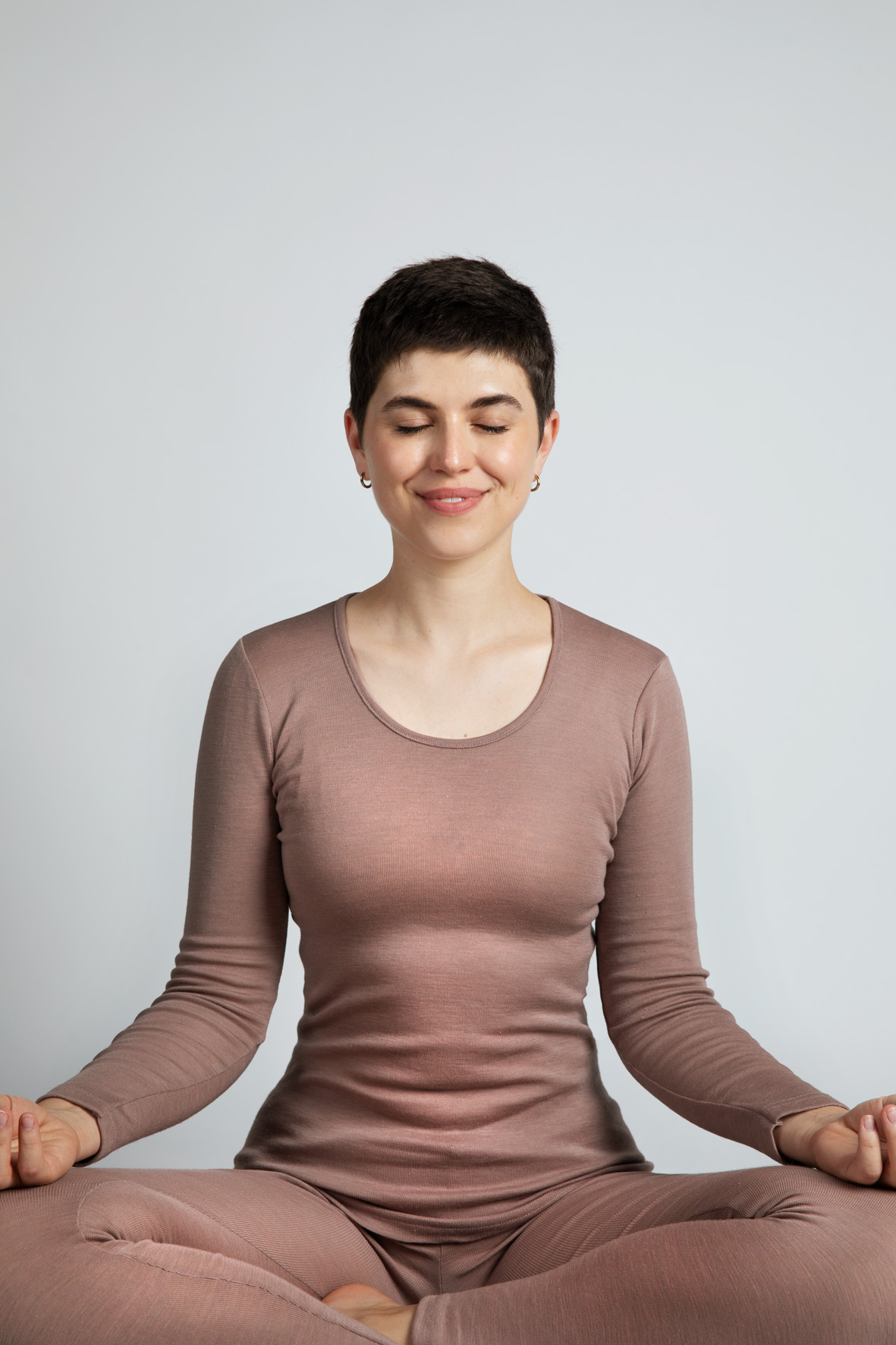 Ladies' shirt, long sleeved, GOTS