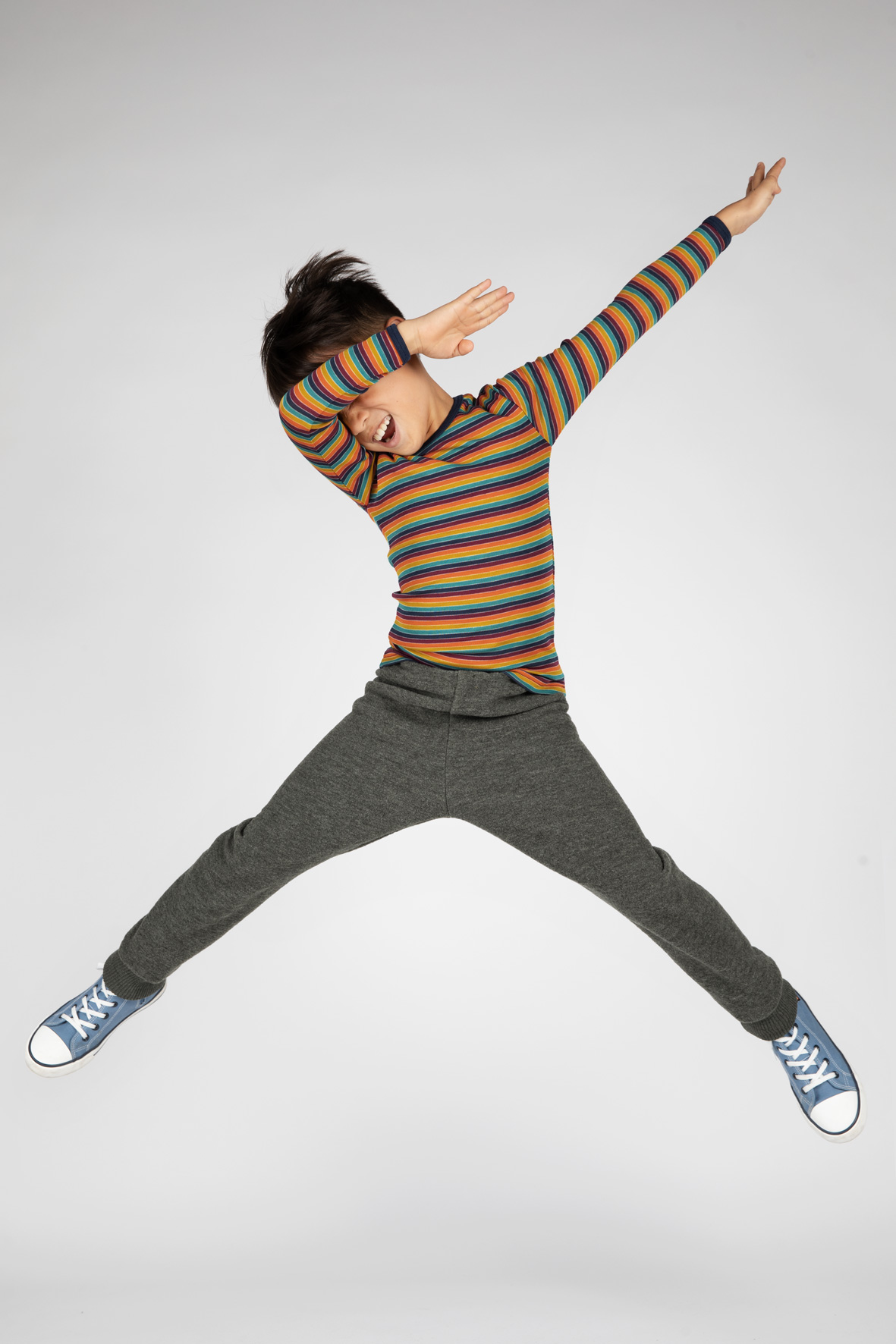 Kinder-Shirt, langarm