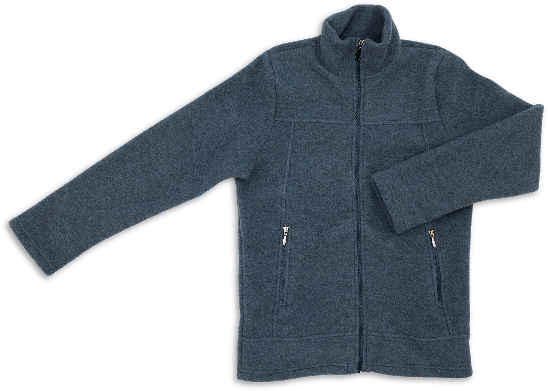 Men's jacket, pockets with zipper, IVN BEST - atlantic mélange - 54/56