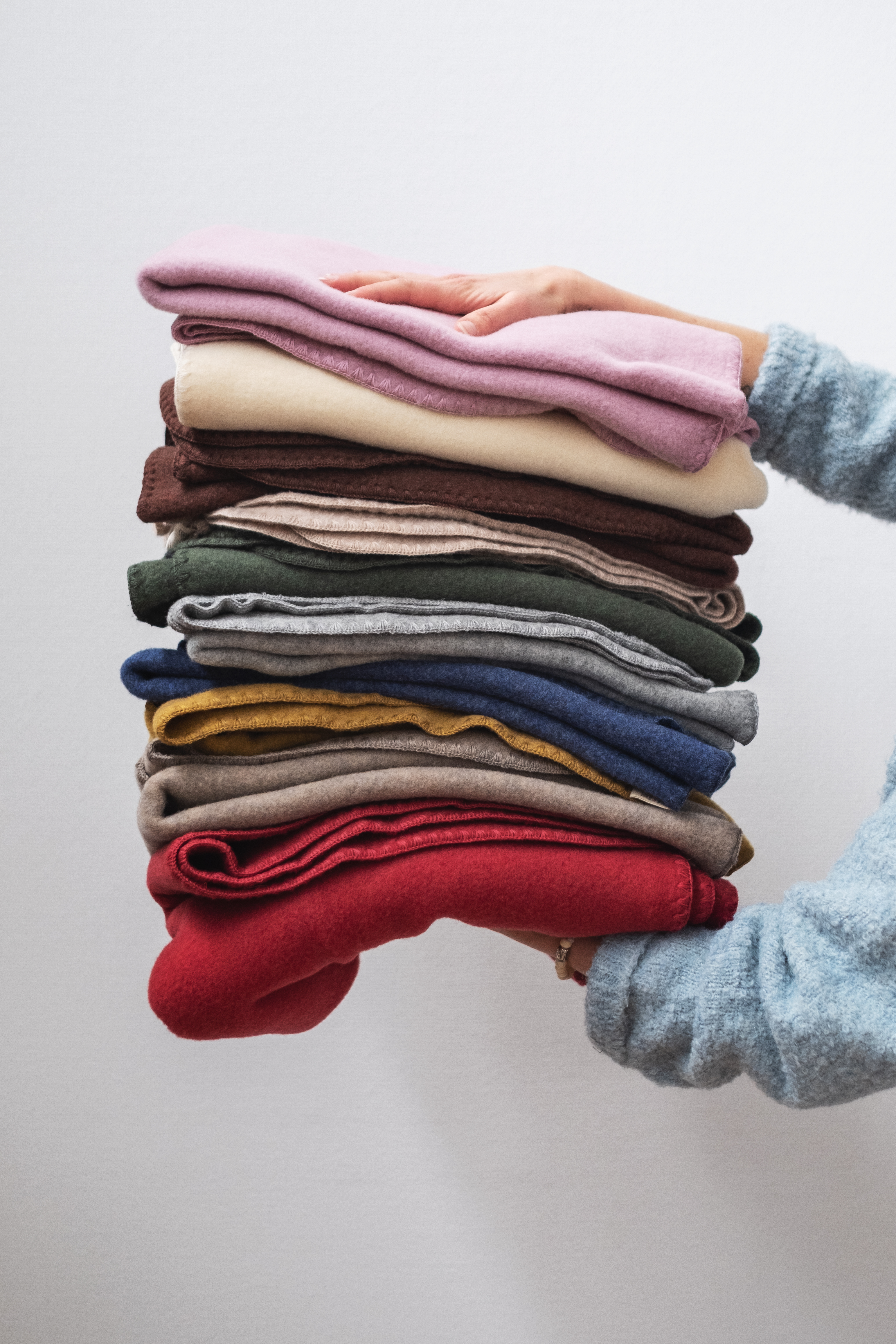 Baby-Decke, mit Muschelkante