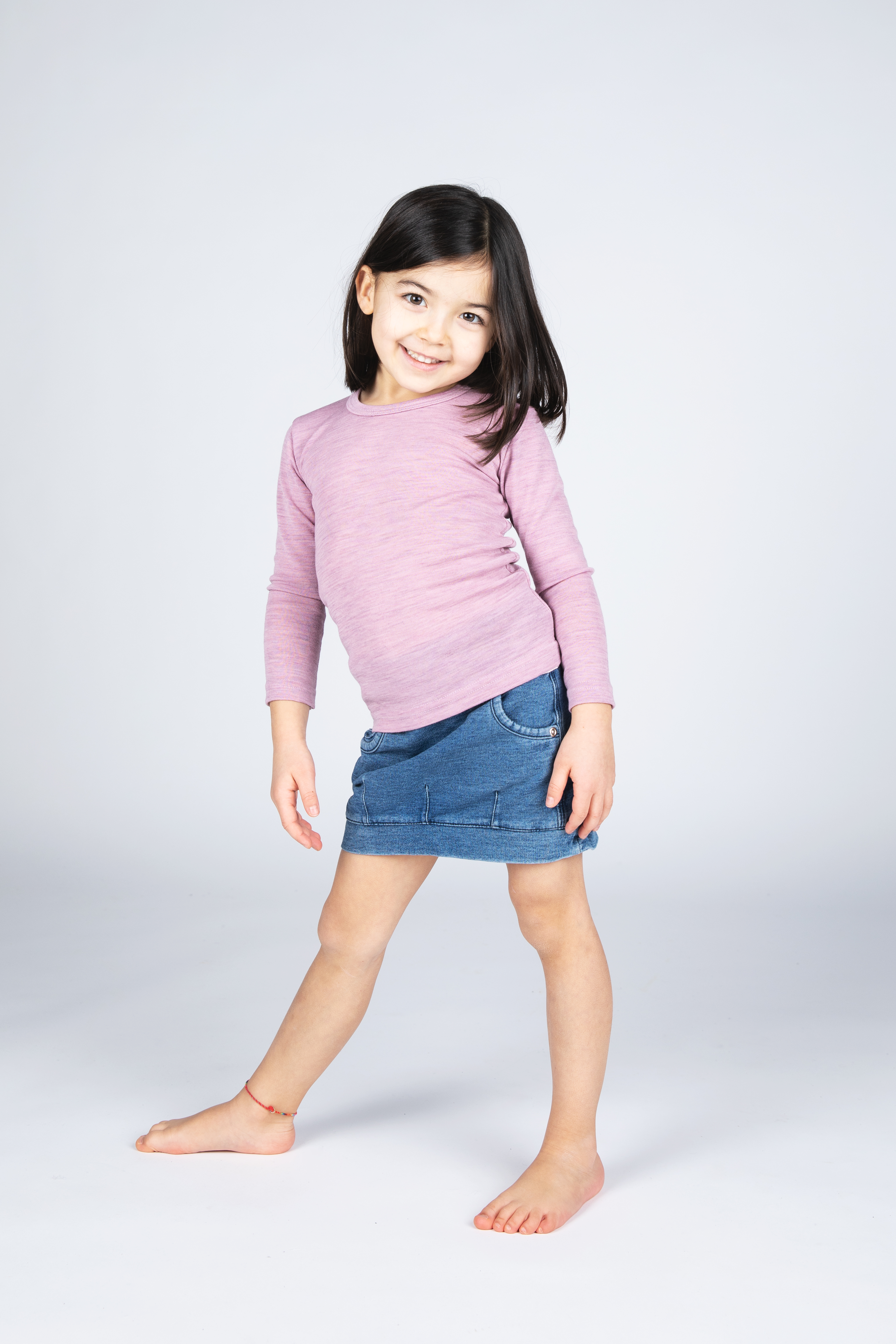 Kinder-Shirt, langarm