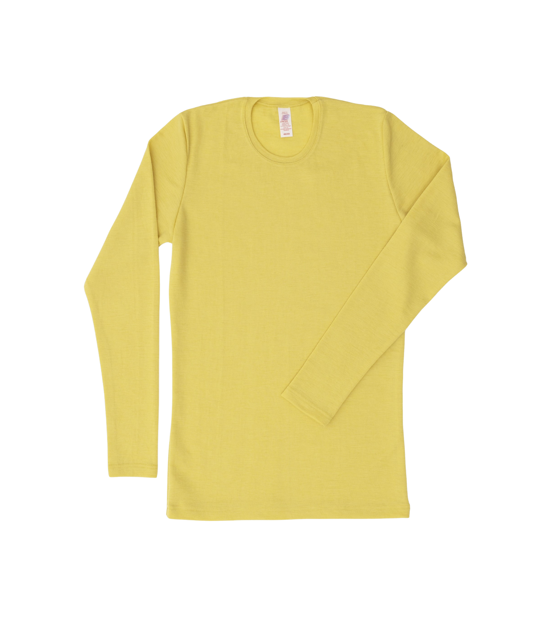 Men's shirt, long sleeved - curry - 46/48