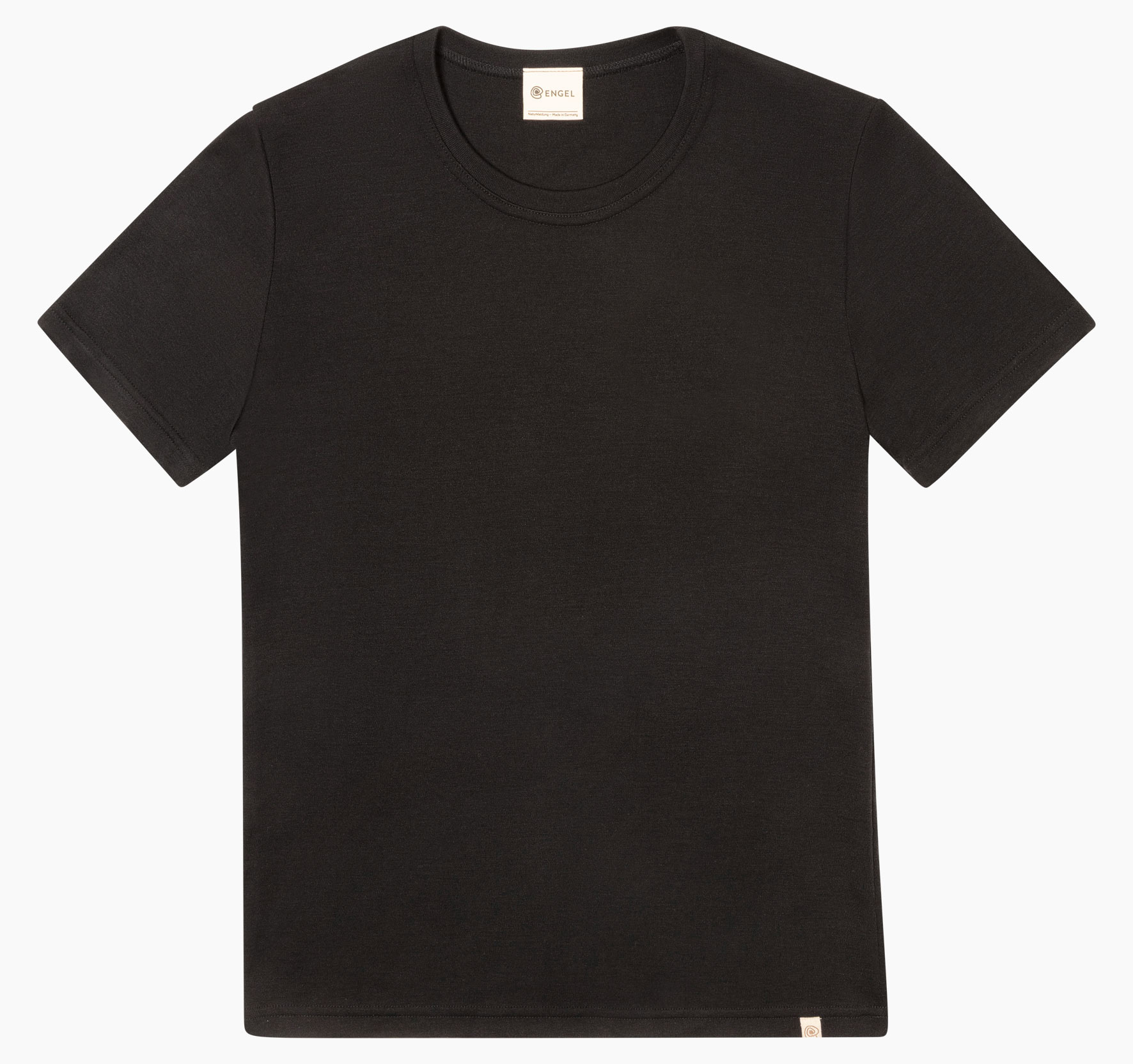T-Shirt Unisex aus Merinowolle & Seide, GOTS